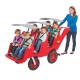 6 Passenger Never Flat “Fat Tire” Red / Grey Bye-Bye Buggy - bye-bye-buggy-with-canopy.jpg